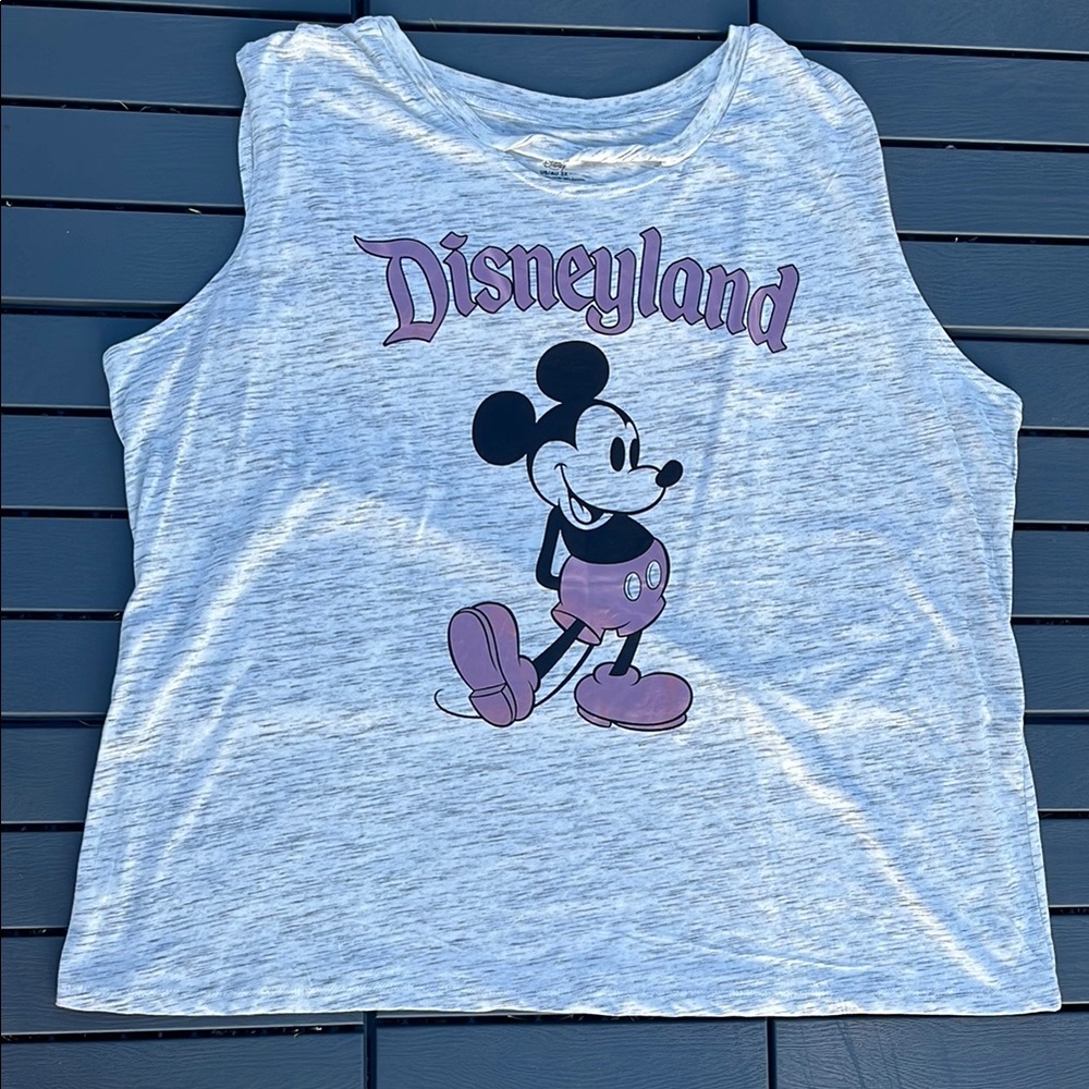 Disneyland Mickey Mouse Classic Tank Top for Adults 3X